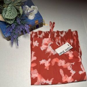 NINE WEST WOMENS FLORAL CAMISOLE TOP